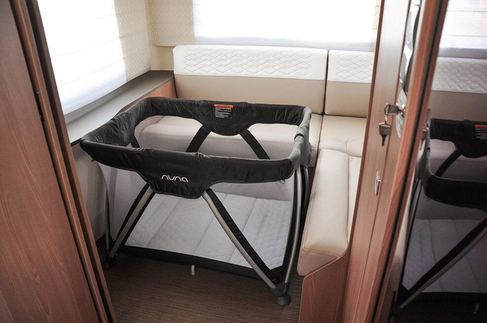 Mini travel 2024 cot for caravan